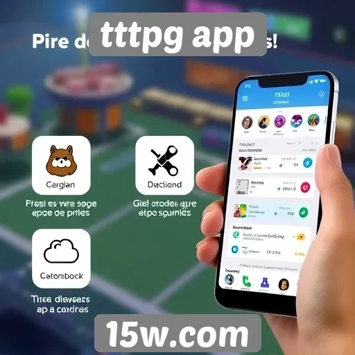 Análise das funcionalidades do site tttpg app